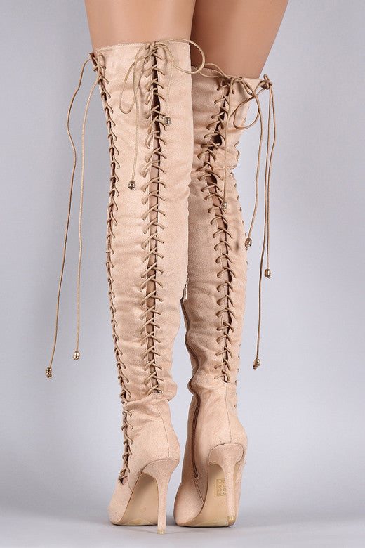 Rag & Muffin New Arrival: The Savannah Corset Suede Boot