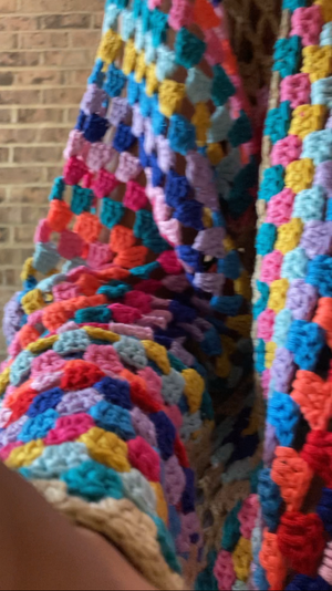 Crochet Fringe Cardigan