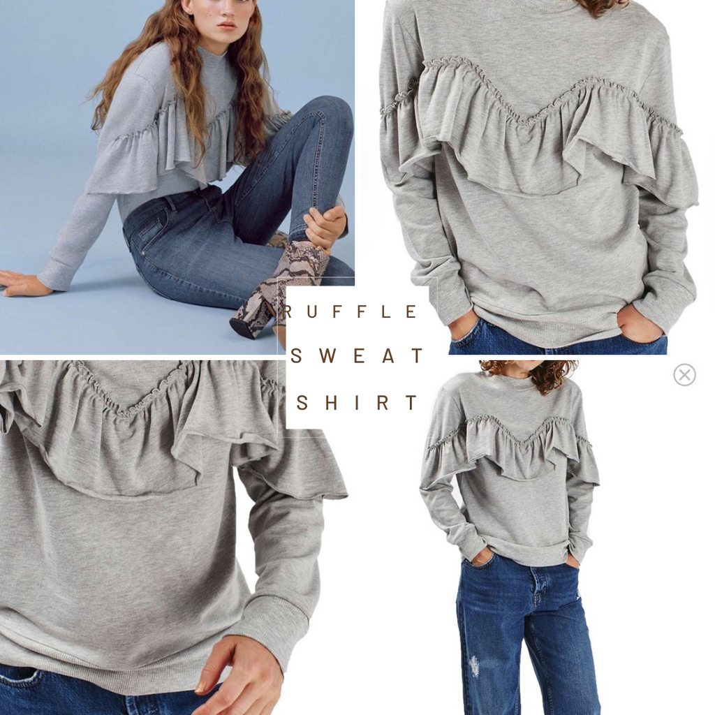 Ruffle Pullover Top