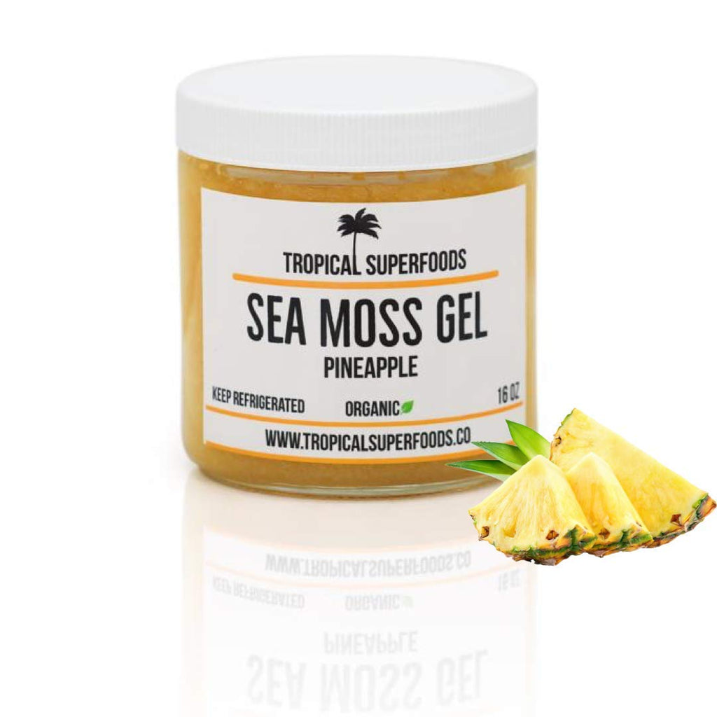 Sea Moss Gel with Organic Pineapple