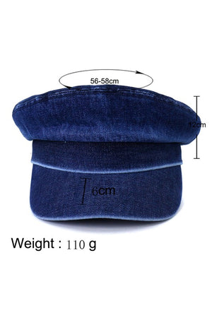 Denim Cab Hat