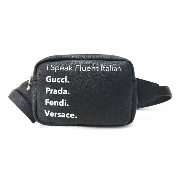 I Speak Italian Fanny Pack