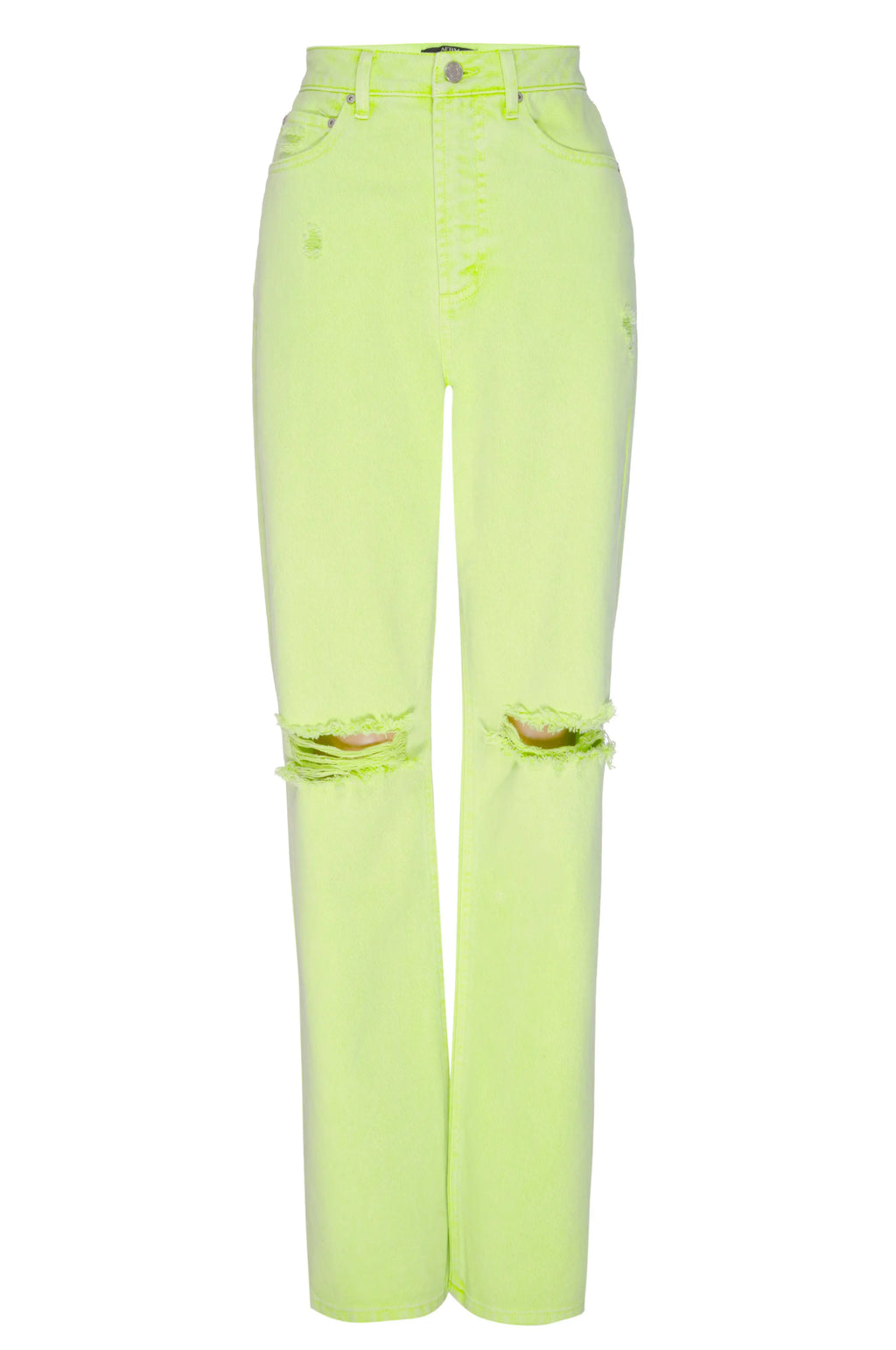 Lime Wide Leg Jeans